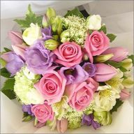 СВАД КРУГЛЫЙ РОЗА ФРЕЗИЯ