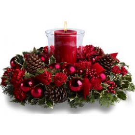 новог комп с свечей