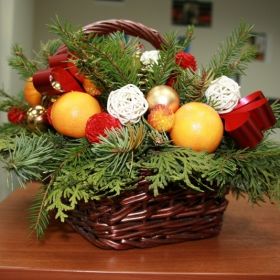 нов комп в корзине